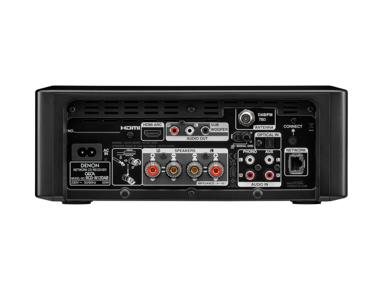 CEOL N12DAB, Black, dynamic
